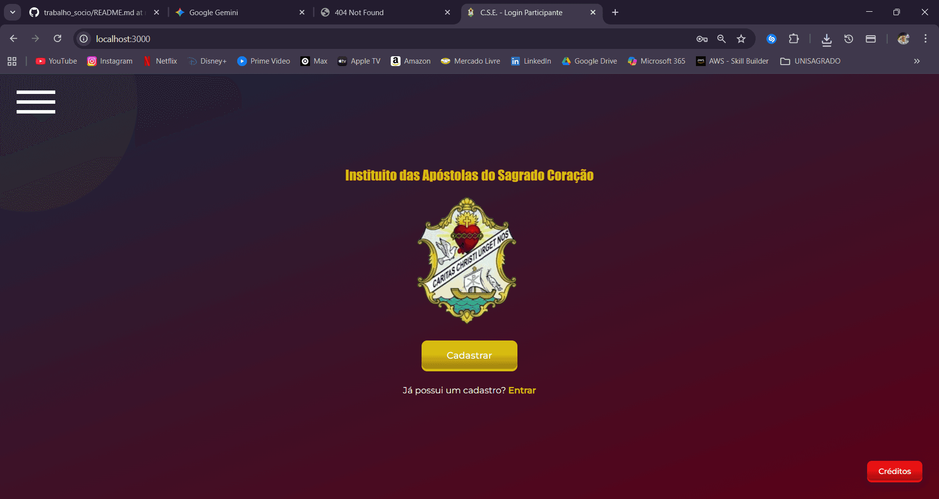 Portfólio Interativo